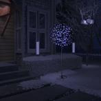 vidaXL Kerstboom 200 LED's blauw wit licht kersenbloesem 180