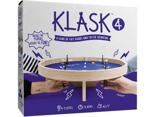 Klask 4 spelers bordspel - Magnetisch spel - Bordspellen, Huis en Inrichting, Woonaccessoires | Overige, Nieuw, Verzenden