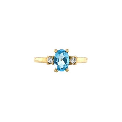 Grace ring 14 krt - Poolside Party, Sieraden, Tassen en Uiterlijk, Ringen, Nieuw, Ophalen of Verzenden