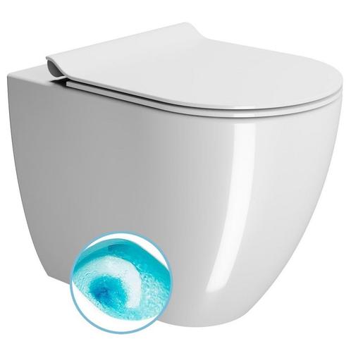 Toilet Closet Swirlflush S-Trap/P-Trap Sapho Pura 36x55 Wit, Doe-het-zelf en Verbouw, Sanitair, Overige typen, Nieuw, Ophalen of Verzenden