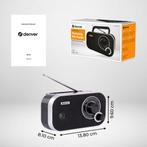 2dekans | Denver FM Radio Retro - Werkt op batterij of, Ophalen of Verzenden, Zo goed als nieuw