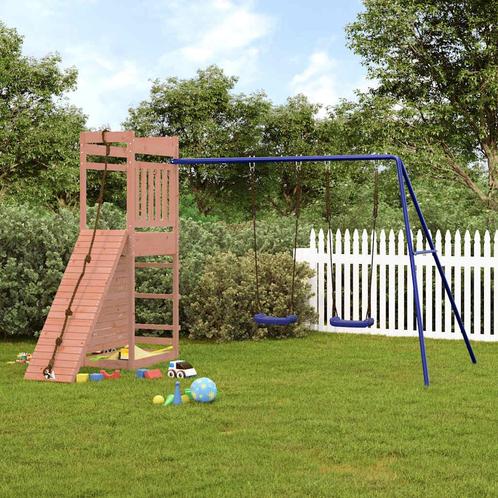 vidaXL Speelhuis massief douglashout, Kinderen en Baby's, Speelgoed | Buiten | Speeltoestellen, Nieuw, Verzenden