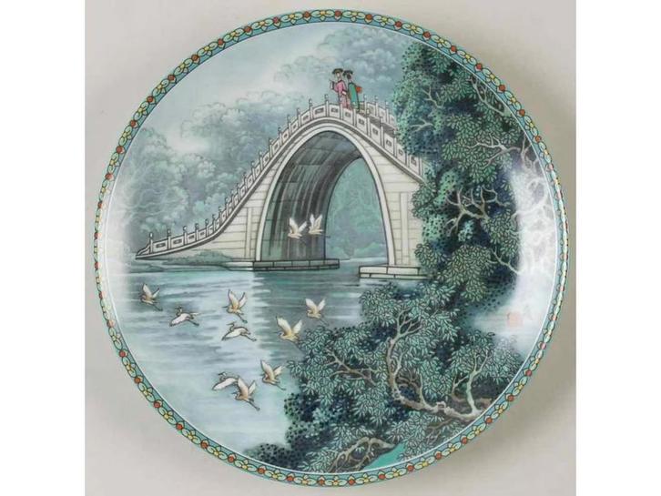 Scenes from Summer Palace Jingdezhen, The jade belt bridg..., Verzamelen, Overige Verzamelen, Gebruikt, Ophalen of Verzenden