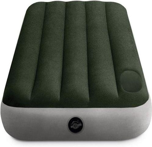 Intex Downy luchtbed - 1-persoons extra smal (76 cm), Caravans en Kamperen, Kampeeraccessoires, Nieuw, Verzenden