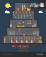 9781292098593 Absolute C++ Global Edition | Tweedehands, Boeken, Studieboeken en Cursussen, Verzenden, Zo goed als nieuw, Walter Savitch