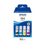 Epson 104 EcoTank Inktfles Multipack 260,0ml (Origineel), Ophalen of Verzenden, Nieuw, Epson