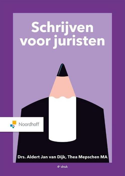 9789001079765 Schrijven voor juristen | Tweedehands, Boeken, Schoolboeken, Zo goed als nieuw, Verzenden