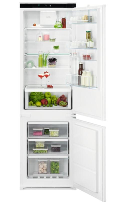 AEG TSC7G181ES koel-vriescombinatie Ingebouwd 216 l G Wit, Witgoed en Apparatuur, Koelkasten en IJskasten, Nieuw, 160 cm of meer