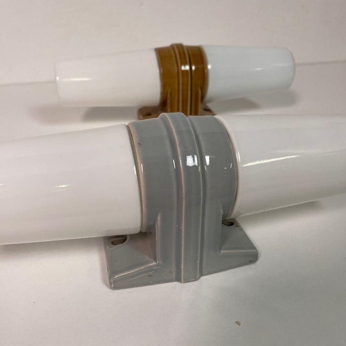 Ifö - Wandlamp - Glas, Porselein, Antiek en Kunst, Antiek | Lampen