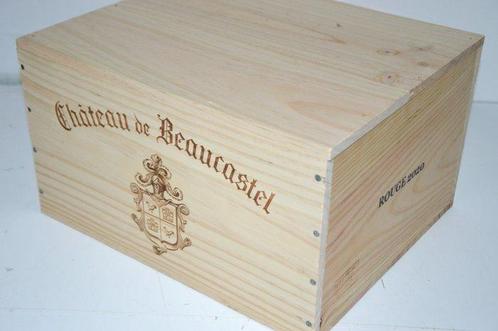 2020 Chateau de Beaucastel - Châteauneuf-du-Pape - 6 Flessen, Verzamelen, Wijnen