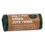GARLAND 2 PLY GROEN JUTE TOUW 50 GRAM (PLANTONDERSTEUNING), Ophalen of Verzenden, Overige typen