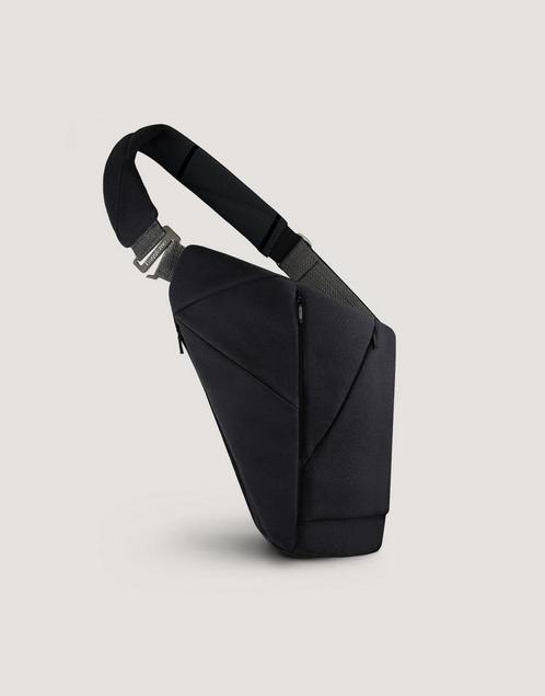 Crossover bag Baggizmo zwart/blauw, Sport en Fitness, Fitnessmaterialen, Verzenden
