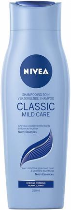 NIVEA CLASSIC MILD CARE SHAMPOO FLACON 250 ML, Verzenden, Nieuw