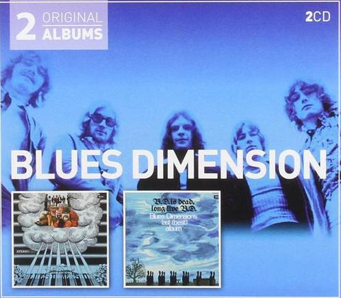 cd box - Blues Dimension - Blues Dimension + B.D. Is Dead..., Cd's en Dvd's, Cd's | Jazz en Blues, Zo goed als nieuw, Verzenden