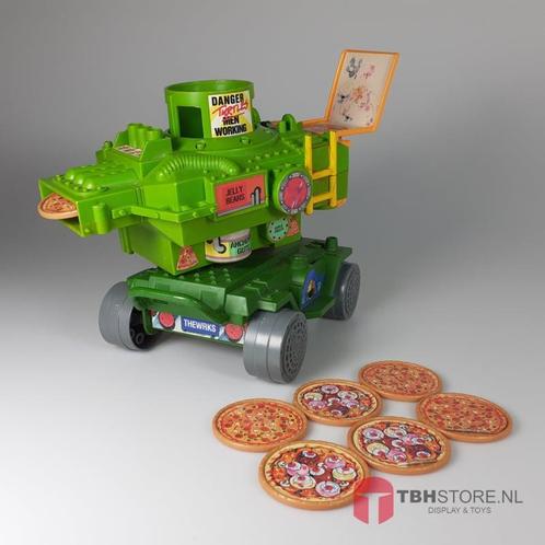 Teenage Mutant Ninja Turtles (TMNT) - Turtle Pizza Thrower, Verzamelen, Poppetjes en Figuurtjes, Zo goed als nieuw, Verzenden