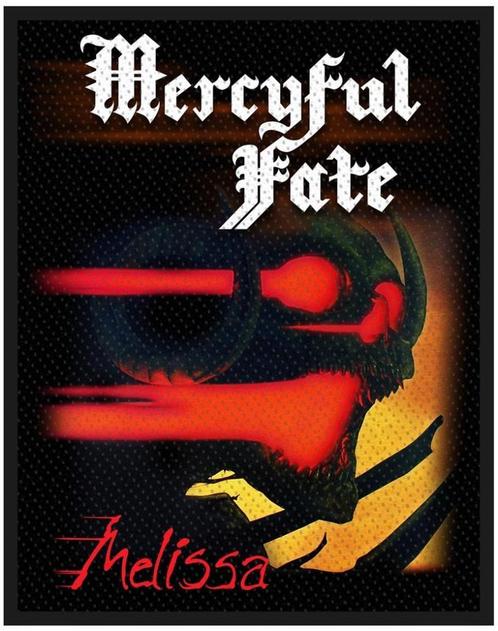 Mercyful Fate - Melissa - patch officiële merchandise, Verzamelen, Muziek, Artiesten en Beroemdheden, Kleding, Nieuw, Ophalen of Verzenden