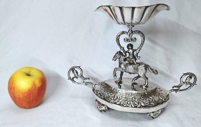 Cristóbal José de León - Tafelmiddenstuk - 916 - Saleron of, Antiek en Kunst, Antiek | Goud en Zilver