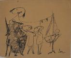 Corneille (1922-2010) - Mère et enfants, Antiek en Kunst