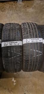 2x 185-60-15 Hankook Zomer 5.3mm €25 Per Band 185 60 15, Ophalen, Gebruikt, 15 inch, 185 mm