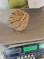 Jute dik 6 dr 6 mm +/- 3 m NATUREL Lenie Jute dik 6 dr 6mm, Ophalen of Verzenden, Nieuw