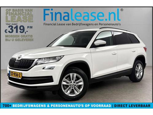 Škoda Kodiaq 1.4 TSI ACT 150PK AUT LED Trekh Carplay €319pm, Auto's, Skoda, Lease, Automaat, SUV of Terreinwagen, Benzine, Wit