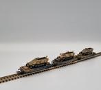 Roco N - Modeltrein (3) - Wehmacht - militair konvooi met, Hobby en Vrije tijd, Modeltreinen | N-Spoor, Nieuw