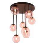 Design plafondlamp roze, Stacy, Huis en Inrichting, Lampen | Plafondlampen, Ophalen of Verzenden, Nieuw, Glas, Design