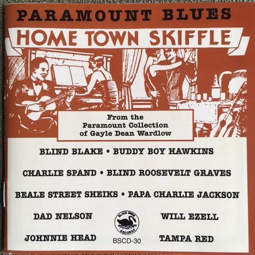 cd - Various - Paramount Blues - Hometown Skiffle, Cd's en Dvd's, Cd's | Overige Cd's, Zo goed als nieuw, Verzenden