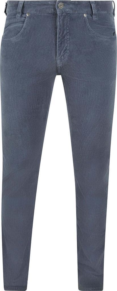 Gardeur Bill Broek Corduroy Blauw maat W 38 - L 32 Heren, Kleding | Heren, Broeken en Pantalons, Blauw, Nieuw, Verzenden