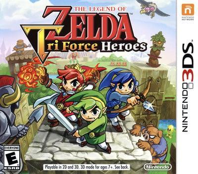 3DS The Legend of Zelda: Tri Force Heroes, Spelcomputers en Games, Games | Nintendo 2DS en 3DS, Zo goed als nieuw, Verzenden
