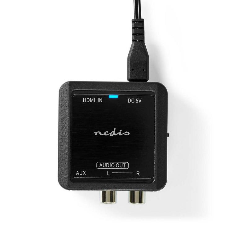 Audioconverter HDMI eARC naar een RCA / 3,5mm uitgang, Audio, Tv en Foto, Converters, Nieuw, Verzenden