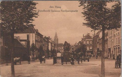 DEN HAAG - Standbeeld Spinoza Paviljoengracht, Verzamelen, Ansichtkaarten | Nederland, Verzenden