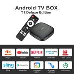 Quantium™ Tv Box | Android TV (chromecast), Audio, Tv en Foto, Mediaspelers, Verzenden, Nieuw, USB 2