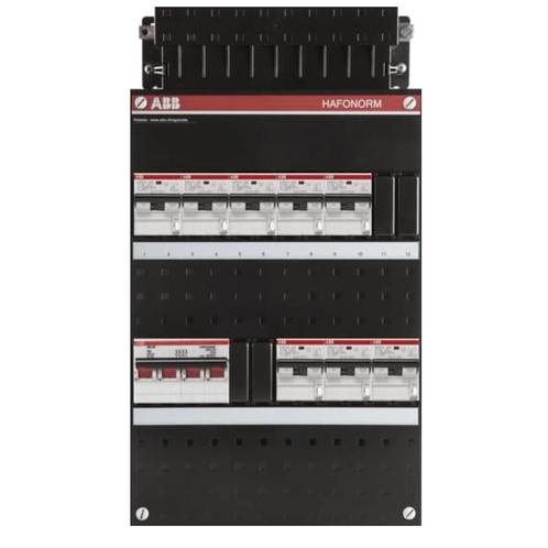ABB busboard groepenkast 3 fase 8 aardlekautomaten 220 x 390, Doe-het-zelf en Verbouw, Elektra en Kabels, Ophalen of Verzenden