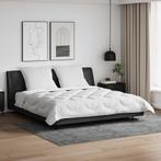 vidaXL Dekbed met kussen 3 pcs Wit Microfibre, Verzenden, Nieuw, Wit