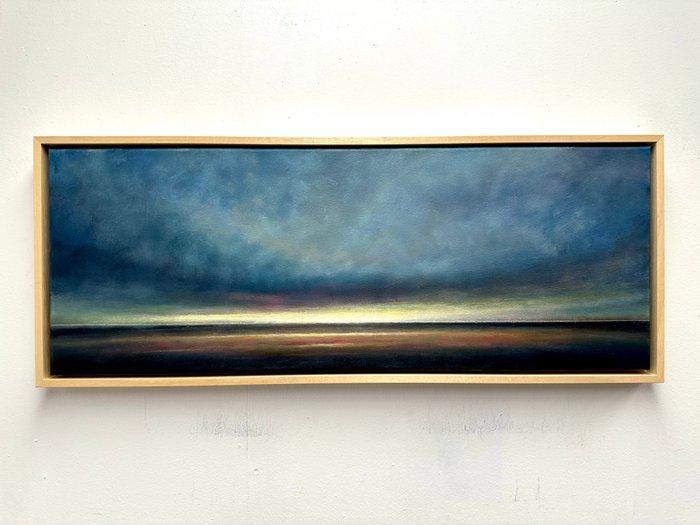 Joost Verhagen - Knokke Panorama 1, Antiek en Kunst, Kunst | Schilderijen | Modern