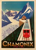 Monsieur Z - Affiche de Tourisme Le Montenvers - Chamonix