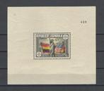 Spanje 1938 - HB VS luchtvaart + 5 punten eerste druk, Gestempeld