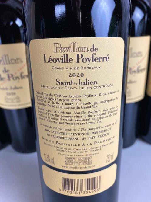 2020 Pavillon de Léoville Poyferré wine of Château Léoville, Verzamelen, Wijnen