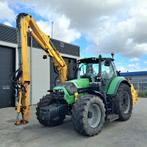 Tractor DEUTZ-FAHR, 6160 Agrotron met maaiarm HERDER Gren, Nieuw