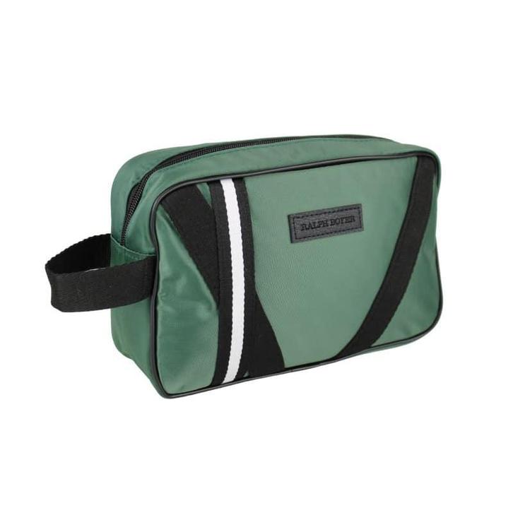 Toilettas Handvat Zwart & Groen, Sieraden, Tassen en Uiterlijk, Toilettassen, Verzenden