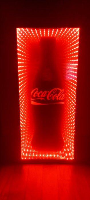 Coca-Cola - Verlichte spiegel Coca-Cola - Reclamebord met, Antiek en Kunst, Antiek | Wandborden en Tegels