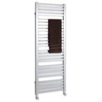 Handdoekradiator Sapho Nevel Recht 55.5x77.3 cm 324W Zilver, Ophalen of Verzenden, Nieuw, Overige typen