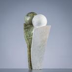 K.F. - Figuur - Beeld: Happy couple - soap stone