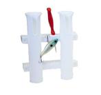 Fish-On! Tube Double Rod Holder White, Watersport en Boten, Nieuw, Overige typen