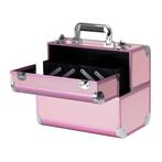 Roze Make-up Koffer SC40 – Professionele Beautycase voor, Ophalen of Verzenden, Nieuw