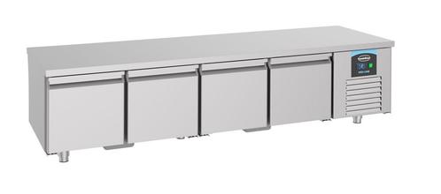 Combisteel Koelwerkbank 360L Met 4 Deuren (1/1 GN) | -2°c To, Witgoed en Apparatuur, Koelkasten en IJskasten, Ophalen of Verzenden