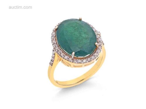 Smaragd ring – € 3.615,-, Diversen, Levensmiddelen, Ophalen