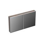 Spiegelkast Forzalaqua Uni 120x68.5x12.5 Cm 2 Deuren, Huis en Inrichting, Badkamer | Badkamermeubels, Ophalen of Verzenden, Nieuw
