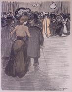 Minnaar - Litho Kees van Dongen (lijst optie, lithos), Antiek en Kunst, Kunst | Litho's en Zeefdrukken, Verzenden